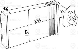 Запчасть MAHLE AH69000S