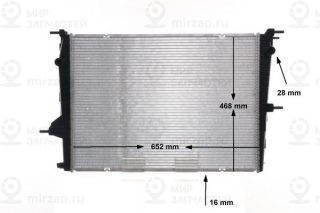 Радиатор охлаждения двигателя MAHLE CR1197000S