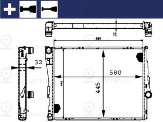 Запчасть MAHLE CR455000S