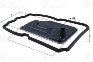 Гидрофильтр, автоматическая коробка передач MAHLE HX124D