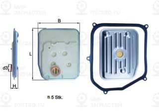Гидрофильтр, автоматическая коробка передач MAHLE HX147KIT
