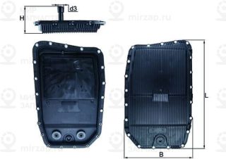 Масляный поддон, автоматическая коробка передач MAHLE HX152