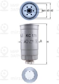 Фильтр топливный MAHLE KC179