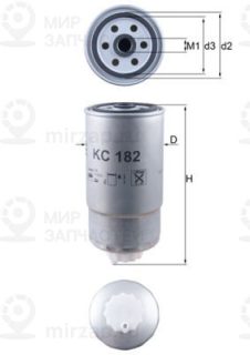Фильтр топливный MAHLE KC182