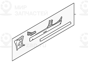 Запчасть BMW 41217277347
