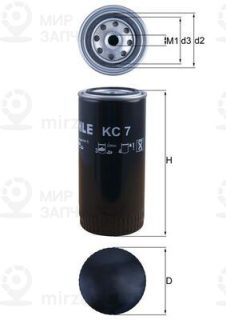 Фильтр топливный MAHLE KC7