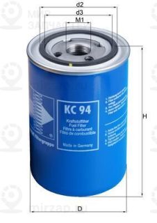 Фильтр топливный MAHLE KC94