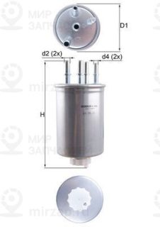 Фильтр топливный MAHLE KL1026