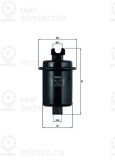 Фильтр топливный MAHLE KL111