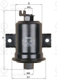 Фильтр топливный MAHLE KL140