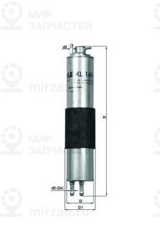 Фильтр топливный MAHLE KL149