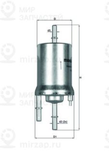 Фильтр топливный MAHLE KL1561