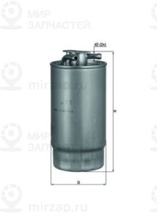 Фильтр топливный MAHLE KL1601