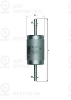 Фильтр топливный MAHLE KL181