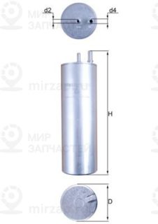 Фильтр топливный MAHLE KL2295