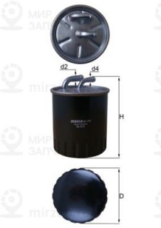 Фильтр топливный MAHLE KL313