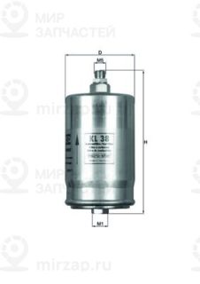 Фильтр топливный MAHLE KL38