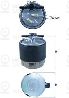 Фильтр топливный MAHLE KL44041