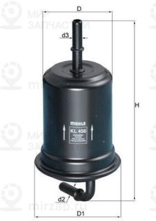 Фильтр топливный MAHLE KL456
