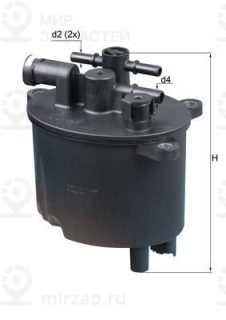 Фильтр топливный MAHLE KL581
