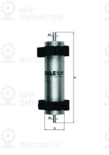 Фильтр топливный MAHLE KL660
