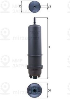 Фильтр топливный MAHLE KL8727