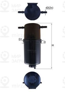 Фильтр топливный MAHLE KL873