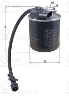 Фильтр топливный MAHLE KL912