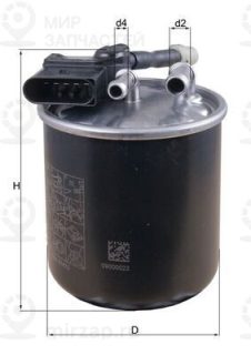 Фильтр топливный MAHLE KL913