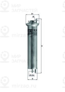 Фильтр топливный MAHLE KL96
