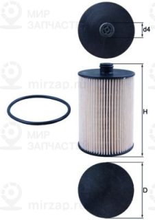 Фильтр топливный MAHLE KX226D
