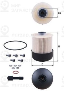 Фильтр топливный MAHLE KX33828D