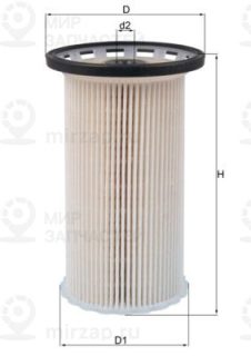 Фильтр топливный MAHLE KX386