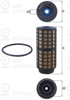 Фильтр топливный MAHLE KX399D