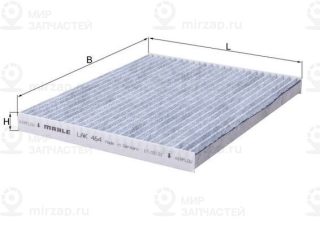 Фильтр салона MAHLE LAK464