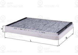 Фильтр салона MAHLE LAK75