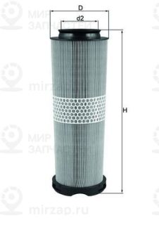 Фильтр воздушный MAHLE LX1020