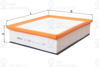 Фильтр воздушный MAHLE LX1605