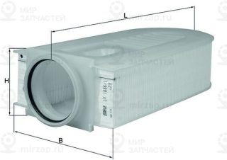 Фильтр воздушный MAHLE LX16861