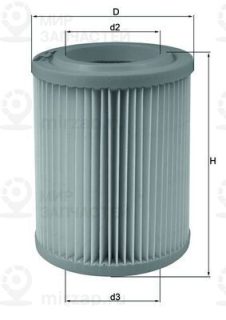 Фильтр воздушный MAHLE LX1768