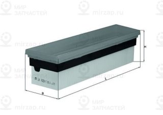 Фильтр воздушный MAHLE LX18231