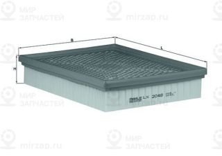 Фильтр воздушный MAHLE LX2048