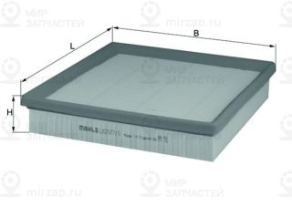 Фильтр воздушный MAHLE LX20773