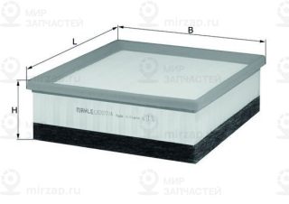 Фильтр воздушный MAHLE LX20774