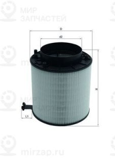 Фильтр воздушный MAHLE LX2091D