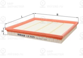 Фильтр воздушный MAHLE LX2525