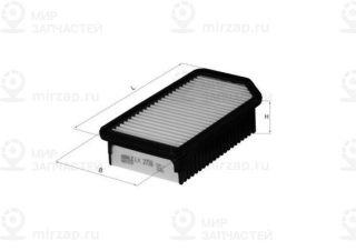 Фильтр воздушный MAHLE LX2739