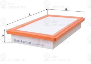 Фильтр воздушный MAHLE LX3811