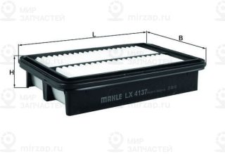 Фильтр воздушный MAHLE LX4137