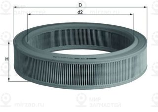 Фильтр воздушный MAHLE LX568